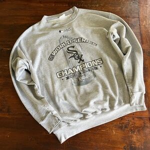 Vintage Chicago White Sox MLB 2005 World Series Champions Lee Sport Sweatshirt L